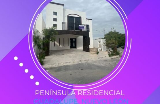 Casa en Venta  Península Residencial, Guadalupe N.L
