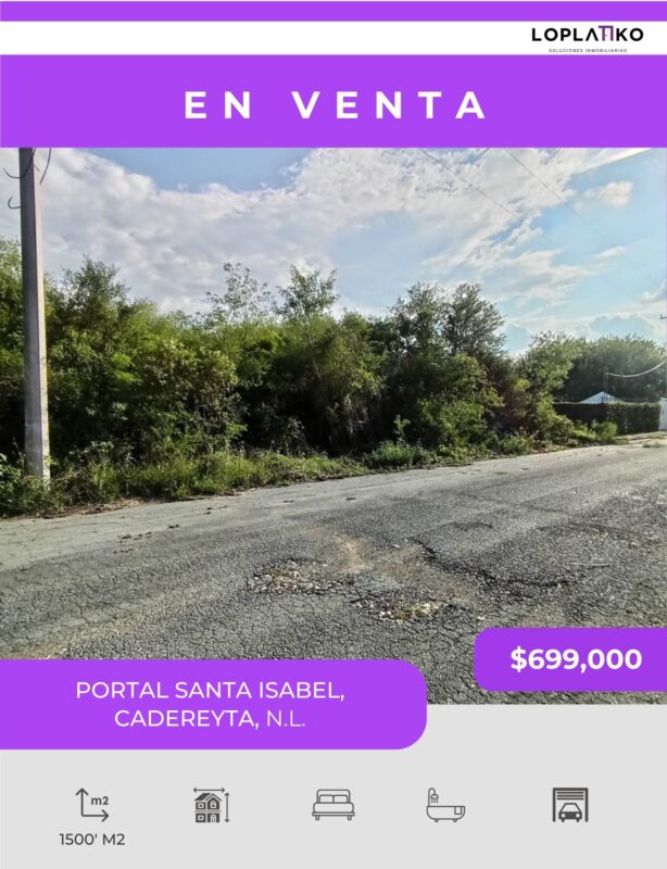 PORTAL SANTA ISABEL, CADEREYTA, N.L.