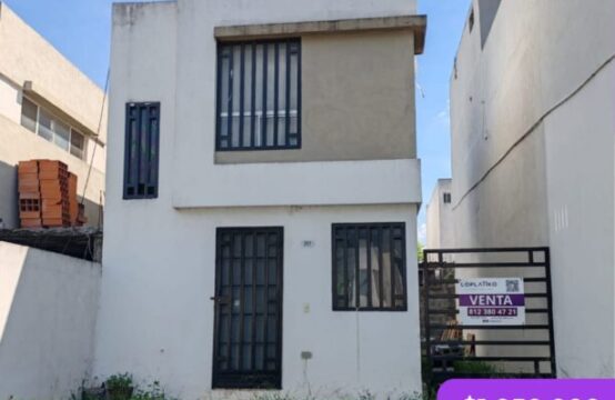 CASA EN VENTA  VALLE LA SILLA, JUAREZ N.L.