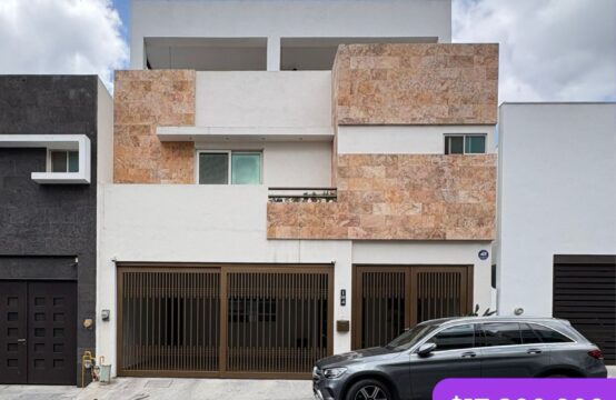 RESIDENCIA EN VENTA REAL DE SAN JERONIMO, MONTERREY N.L.